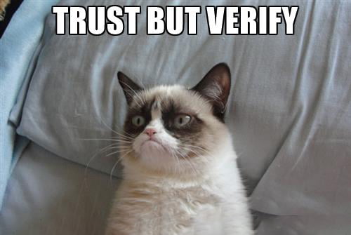 Trust, but Verify - Website Designer
